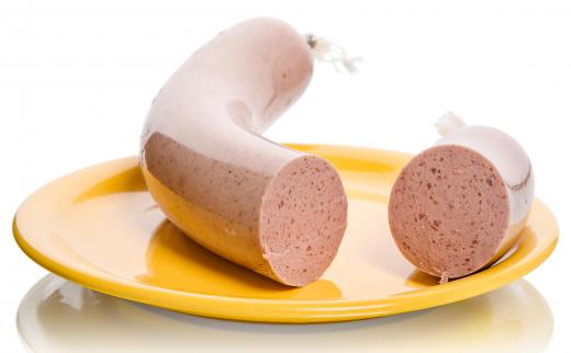 Liverwurst is often sliced for a sandwich.