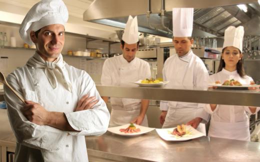 The chef garde manger is responsible for cold foods.