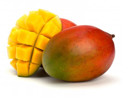 Mango is a popular tropical fruit.