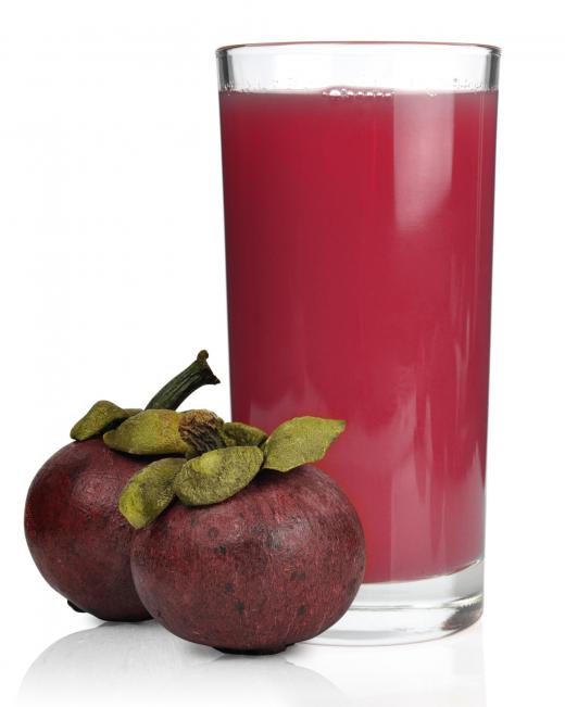 Mangosteen juice is full of rich antioxidants.