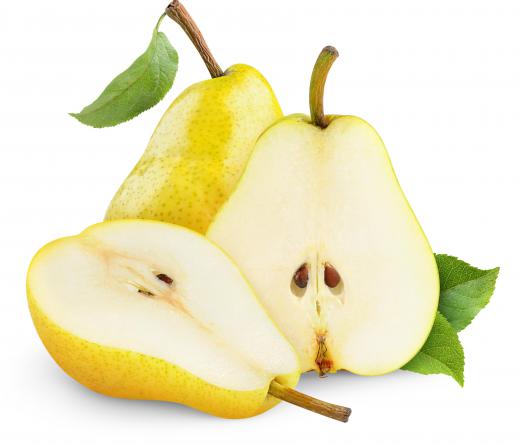 A firm variety of pears works best in a pear tart.