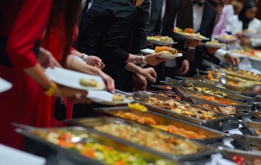 Buffet-style restaurants are part of the food service industry.