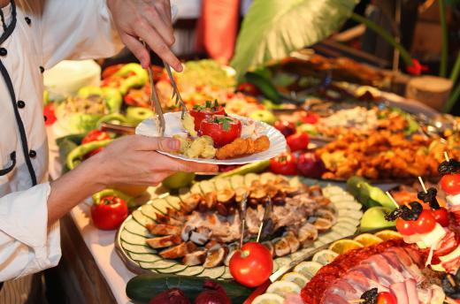 Groaning board is simply a whimsical term for buffet.