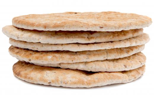 Most pita chips start out as pita bread that has been dried out or baked.