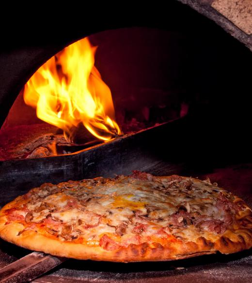 Brick oven pizza baking is gaining in popularity.