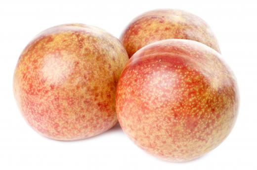 Pluots, which are similar to plumcots.