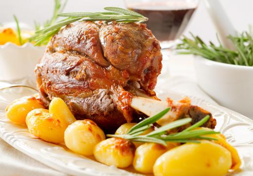 Rosemary is a popular flavoring for several different meats, including pork.