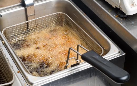 Shoestring potatoes can be made at home with the assistance of a deep fryer.