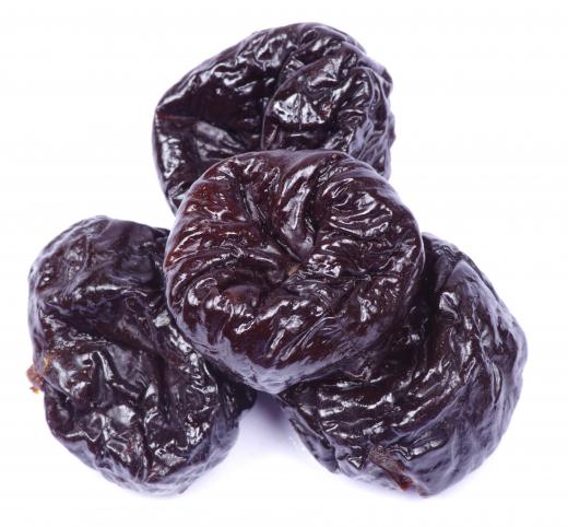 Prunes, which are sometimes included in devils on horseback, a variation of angels on horseback.