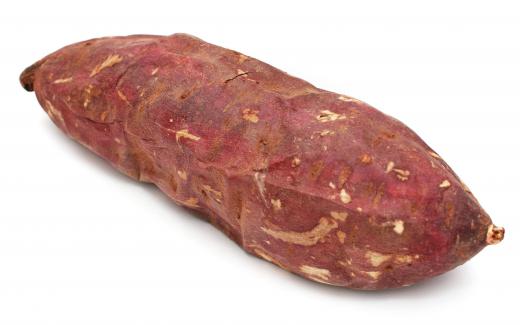 Darker colored sweet potatoes are often sweeter tasting, making them suitable for use in pies.