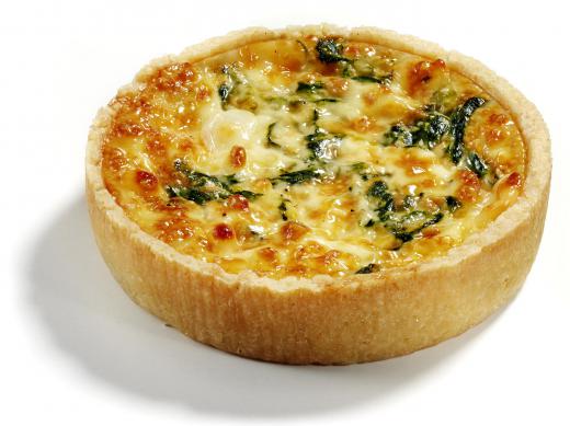 Quiche recipes often call for Jarlsberg cheese.