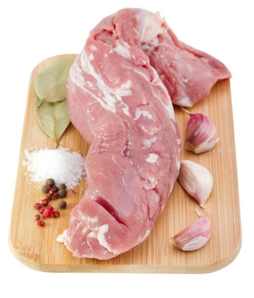 Kassler is often made with pork neck or pork loin meat.