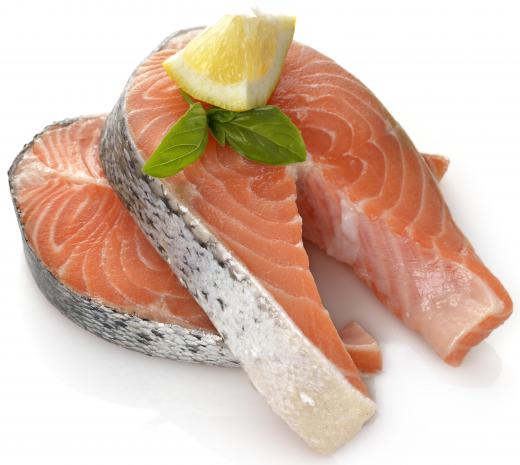 Salmon is often an ingredient in bibb salads..