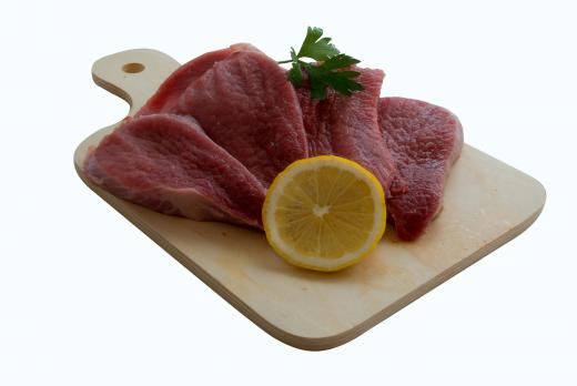 Flat iron steak is cut from the area just below the shoulder of a cow.