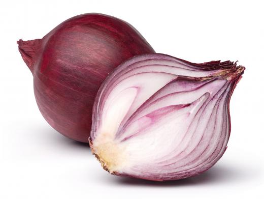 Red onions are often included in chicory salad.