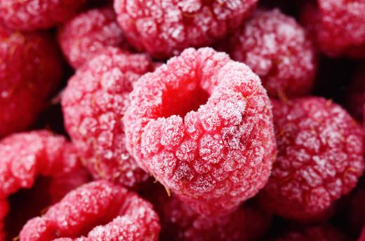 Frozen raspberries can be used to make raspberry tart.