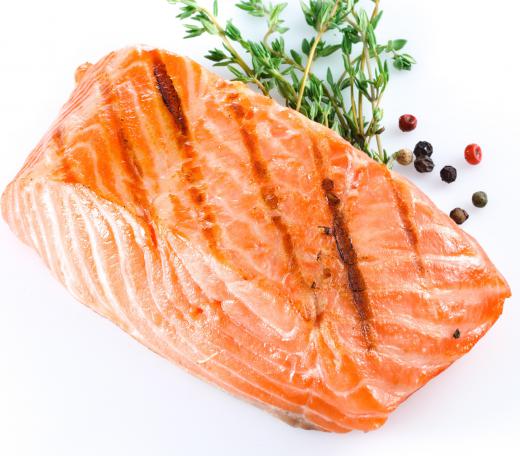 Salmon can be cooked in a variety of different ways.