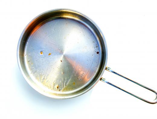 Aluminum and stainless steel are popular choices for frying pans.