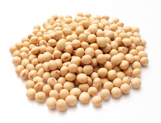 Soybeans, which can be used to make bean paste.