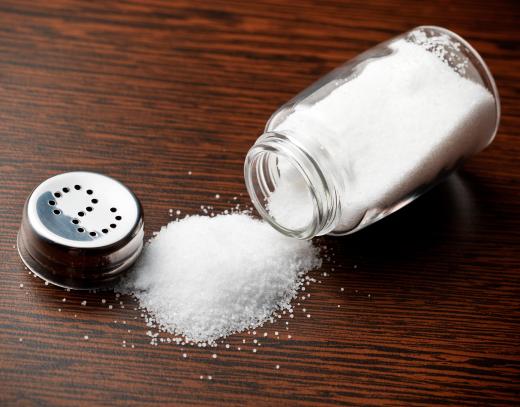 Onion salt contains almost as much sodium as regular table salt.