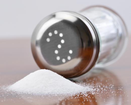 Salt is often an important consideration in food composition for those watching their sodium intake.