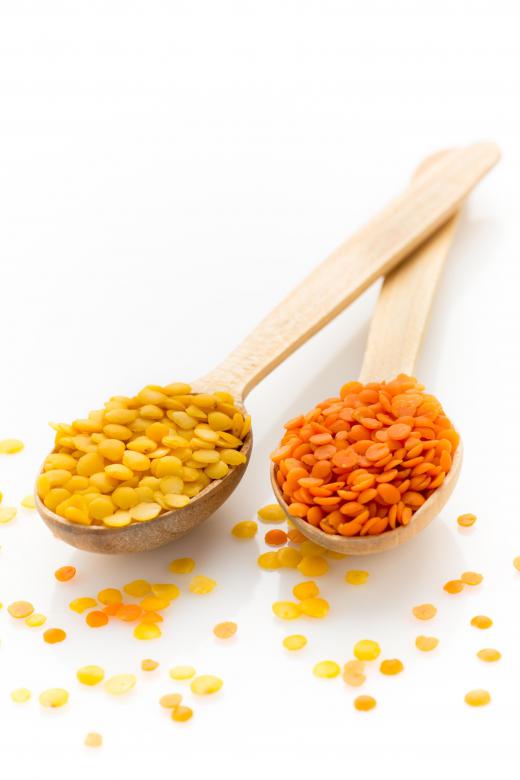 Lentils are a type of legume.