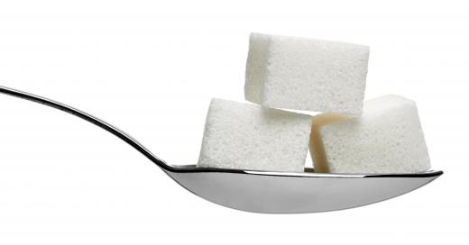 Sugar cubes are easier to pick up and use.