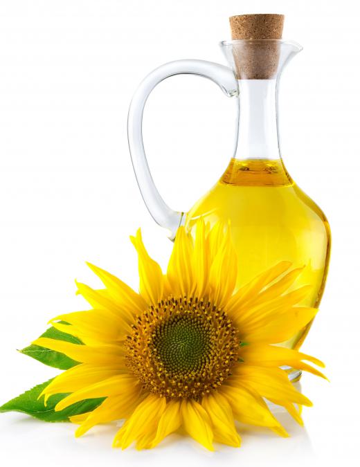 Low-fat spreads are often made with sunflower oil.