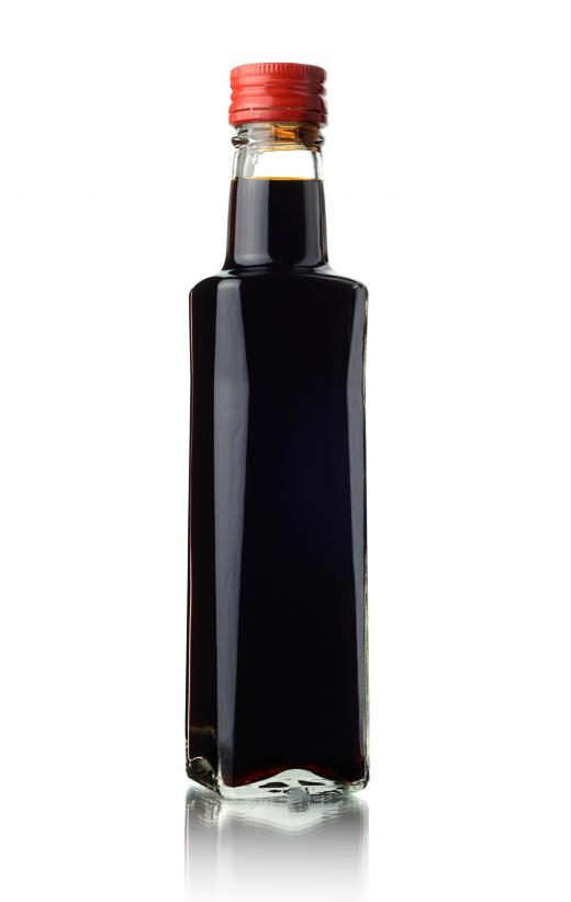 A bottle of tamari soy sauce.