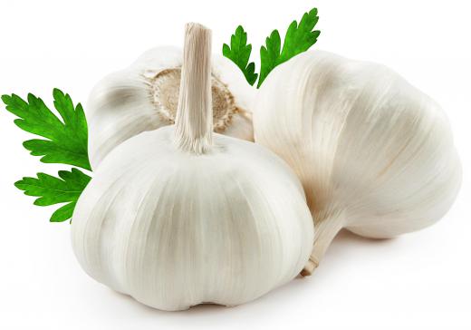 Garlic is an essential ingredient in vegetable stock.