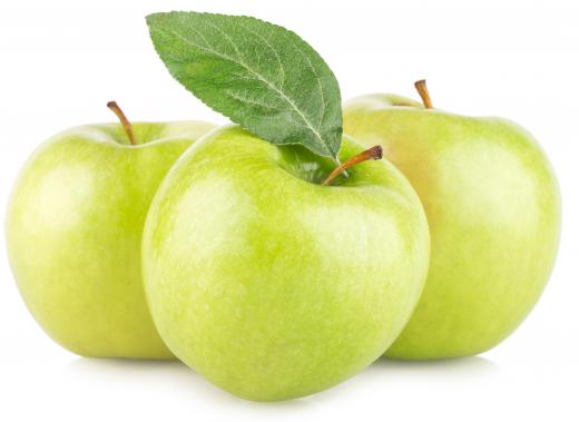 Granny Smith were the first green apples introduced on the American market.