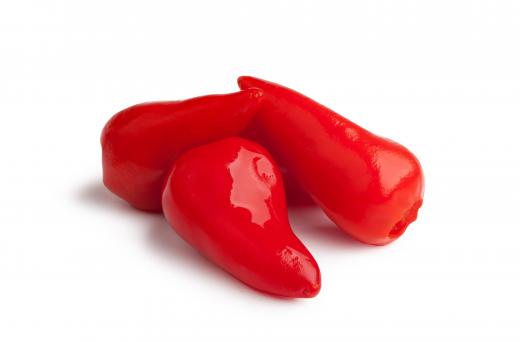 Cherry peppers are small, sweet, pepper that can be mild to medium is spiciness.