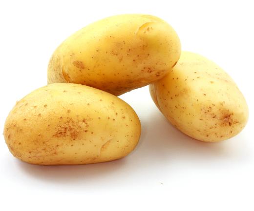 New potatoes, which are sometimes served with raclette cheese.