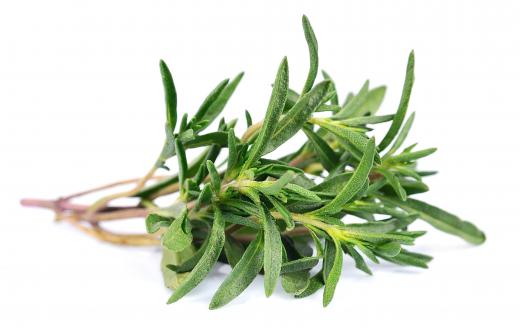 Thyme can be used in a fines herbes blend.