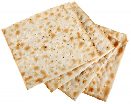 Saltine crackers can be used at the foundation for canapés.