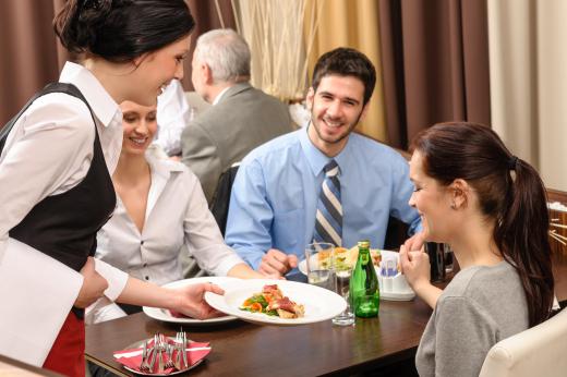 Restaurant waitresses may utilize diner lingo.