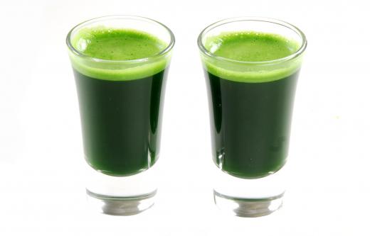 Ginger juice is often combined with wheatgrass juice.