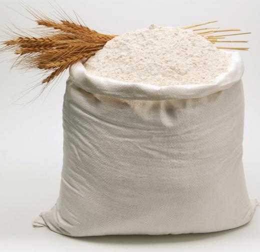 Roasted wheat flour may be used to make tsampa dough.