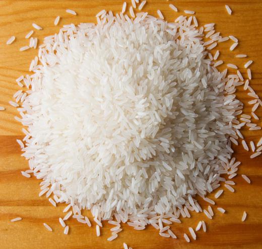 White rice is commonly used in risalamande.