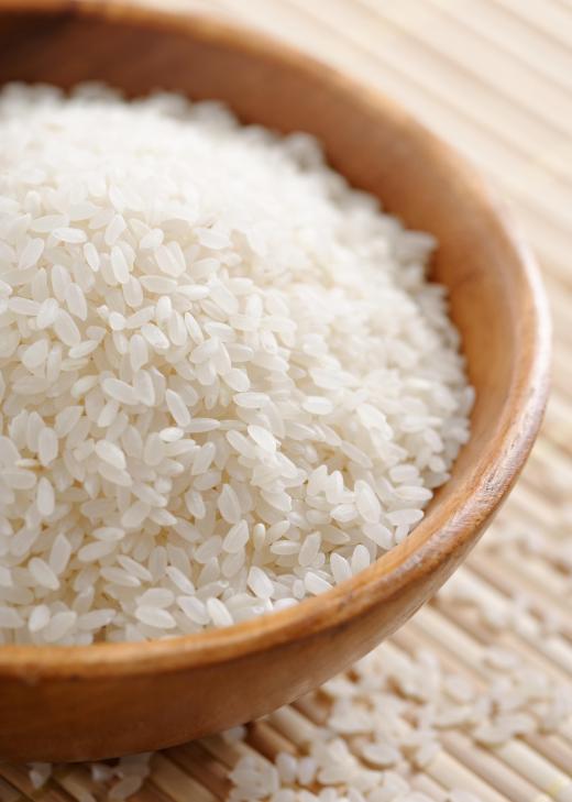 Rice is used to make kralan.