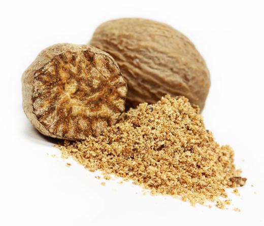 A pinch of nutmeg is typically included in zabaglione.