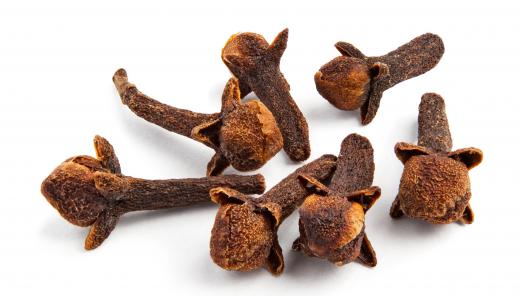 Cloves are commonly used to season a pineapple tart.