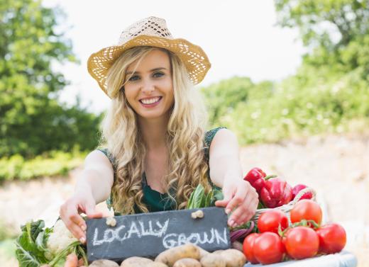 A locavore might only shop for food at a local farmer's market.