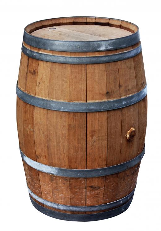 Rums are typically aged in wooden barrels.